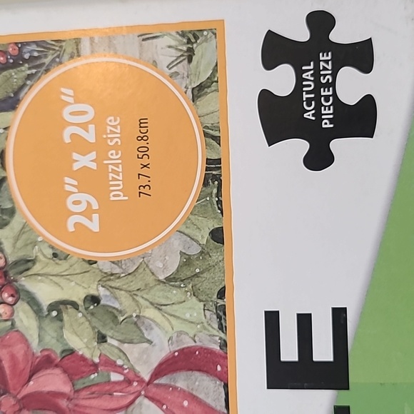 Lang Like New Mailbox Christmas Cardinal Puzzle - Picture 2 of 2